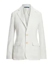 linen blazer US6,US4 White