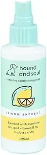 Hound and Soul Signature Dog Perfume 100% Vegan Silicone Free Conditioning Mist Pet Grooming Dog Fragrance Fur Coat Spray - (Lemon Sherbert)