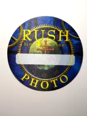 Rush time Machine Backstage Pass Blue Edition Original 2010 Hard Rock Prog Music