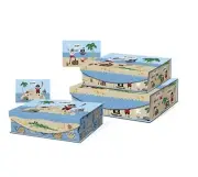 Pirate Punch Studio Nesting Storage Box’s with Magnetic Enclosures, Pirate NEW!