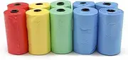 Paws & Claws Doggy Clean Up Bags, 31.5 x 22 cm Size (10 Rolls / 200 Bags)