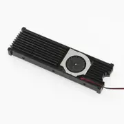 Cooling Warship Fan NVME NGFF M.2 Heatsink 2280 SSD Aluminum Sheet Thermal Conductivity Cooling