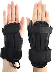 Andux 1 Pair Ski Wrist Brace Skate Wrist Protector HXHW-02 (L)