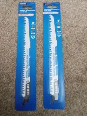 HART 9-inch 5/6 Teeth-Per-Inch Pruning Reciprocating Saw Blades Selling 2