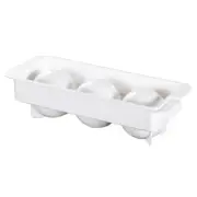 Efficient and Quick Filling Ice Cube Trays for Refrigerator Stackable Design