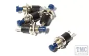 GM514 Gaugemaster Push to Make Switch Pack - Blue (5)