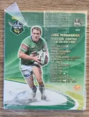 NRL Samboy The Footy Frames Tazo ~ Joel Monaghan ~ Canberra Raiders ~ B10/64