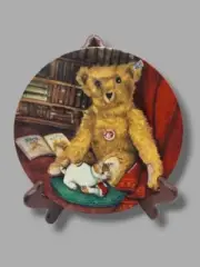 Steiff Bear Collectors Plate 1996/1997 Made In Germany exclusive For Members