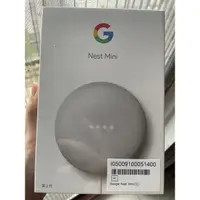 在飛比找蝦皮購物優惠-Google Nest Mini第二代（灰）