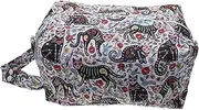 SHOWERORO 1 PC Portable Diaper Storage Bag Reusable Nursery Organizer for Wet Nappies Clothes Food Durable Cloth Material for Travel Home Use
