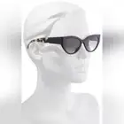 New Original Prada Grey Gradient Cat Eye Ladies Sunglasses PR 03WS 1AB0A7descrip