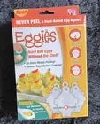 Eggies 6 Pack Egg Cooker - Hard Boiled Eggs without the Shell Free Shipping NEW