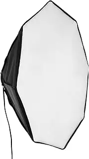 Walimex pro Octagon Softbox Diameter 60 cm Including 4 Pieces 35 W Daylight LED (5,000 K), Matching Diffuser and Bag, CRI 90+, Ideal for Photography and Video