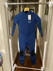 XCEL Youth 3.2 mm Full Wetsuit - Blue/White - Size 12 Brand New