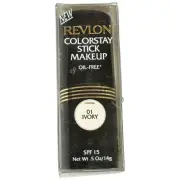 Revlon Colorstay Stick Makeup Oil-Free #01 IVORY Foundation Stick NEW