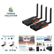 Wireless HDMI Transmitter and Receiver,250m820ft HDMI Extender Kit with HDMI ...