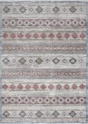 Bordura Vintage Violetville Rust Multi Rug