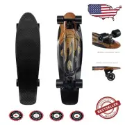 27'' Lightweight Skateboard with ABEC-9 Bearings - For Beginner to Advanced