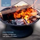Valiant Fire Pit Mat - Heat Resistant - 68cm x 68cm