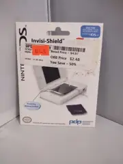 Nintendo DS Invisi-Shield Sealed + 1 DS Lite Screen Protector Free Shipping