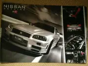 NISSAN SKYLINE R34 GTR NISMO Z-TUNE GODZILLA THE HOTTEST GTR POSTAGE