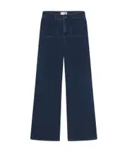 Frame Le Slim Palazzo Modernist Pocket Jeans 30 Blue