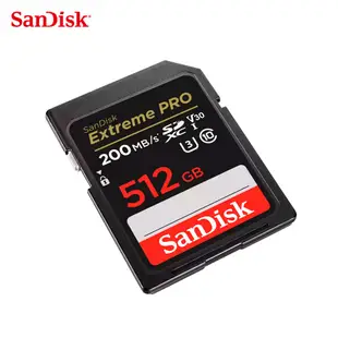 SANDISK 512G Extreme PRO SDXC UHS-I U3 專業攝影 高速 記憶卡 現貨 廠商直送