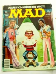 Mad Magazine Miami Vice-Murder She Wrote No.261 March 1986