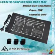 [2x] Medium Cultiv8 Propagation Seeding Heat Mat Hydroponics Seeding Clone