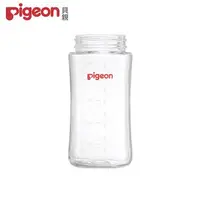 在飛比找大樹健康購物網優惠-【Pigeon 貝親】第三代玻璃空瓶(240ml) 素色