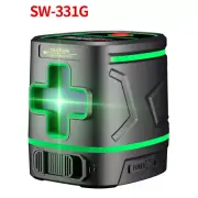 SW-331G 2-line Green Laser Level Meter Automatic Leveling Straightening Machine