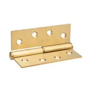Zanda 100x75mm Satin Brass Lift Off Hinge - Left Handed