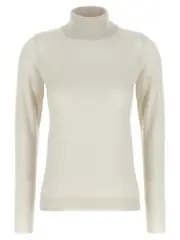 [Brunello Cucinelli] Brunello Cucinelli-Sparkling Maglioni Bianco-Donna L