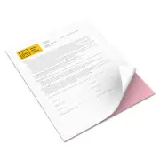 Xerox Bold Digital Carbonless Paper 8 1/2 x 11 White/Pink 5 000 Sheets/CT