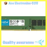 Crucial 32GB 2666MHz DDR4 PC4-21300 288-Pin Desktop UDIMM 1.2V CL19 2Rx8 PC RAM