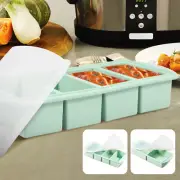 Soup Freezer Container Molds Versatile Ice Cube Freezer Molds for Soup