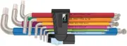 WERA Ball Hex Plus Opposite Side Size 5/64-3/8 Set of 9 022860 Multicolor New