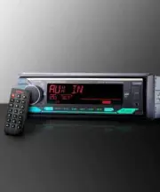 DS18 SDX-P100 Single Din Car Stereo Receiver Built-in DSP EQ Bluetooth Sub Out