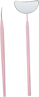 WOONEKY Stainless Steel Eyelash Wand Set Eyebrow Spoolie Lash Extension Assistant Tool Perfect for Home or Salon