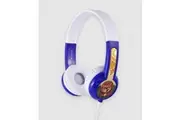 BuddyPhones DiscoverFun no BuddyJack Volume-Limiting Kids Wired Headphones, Blue