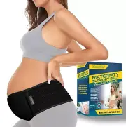 Pregnancy Belly Band Maternity Belt Back Support Abdominal Binder Back Brace NEW