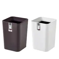 在飛比找ETMall東森購物網優惠-日本 ASVEL 優雅桌上型雙層垃圾桶-方形2L