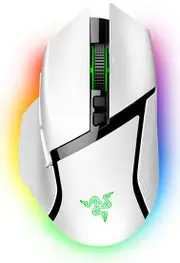 Razer Basilisk V3 Pro Customizable Wireless Gaming Mouse - White - Refurbished (Premium Condition)