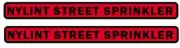 water slide decal set for Nylint Street Sprinkler W/TRACKING