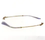Miu Miu SMU 03Q 1AB-3H0 Gold Purple Eyeglasses Sunglasses ARMS ONLY FOR PARTS