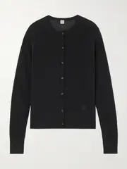 [TOTEME] TOTEME - Lyocell-blend Cardigan - Black - small small Black