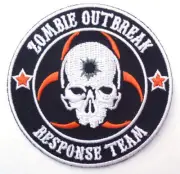 Zombie Outbreak Response Team Patch (Iron on sew on - MZ10)