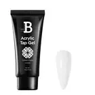 Billionaire Acrylic Tap UV LED Builder Poly Gel Nail Polish - 01 Cannoli Cream 6
