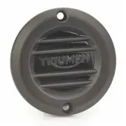 TRIUMPH RIBBED BLACK CLUTCH COVER THRUXTON BOBBER BONNEVILLE A9610253