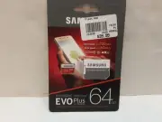 Samsung Memory microSDXC UHS-I Card, EVo Plus 64 GB, NIP